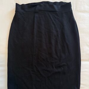 Elegant Black Pencil Skirt